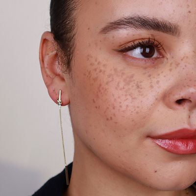 Golden Line Earrings Gold